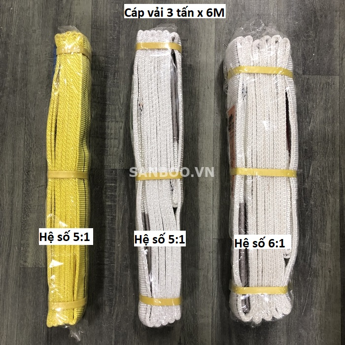 Dây Cẩu Vải Nhật Bản – Lựa Chọn Hoàn Hảo Cho Nâng Hạ An Toàn Và Bền Bỉ Tại Sanboo.vn